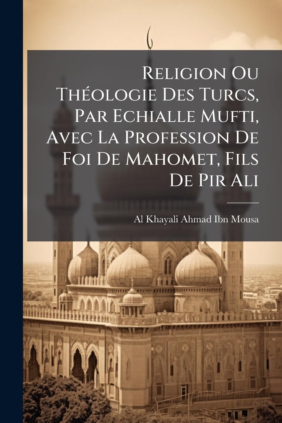 Religion Ou Théologie Des Turcs, Par Echialle Mufti, Avec La Profession De Foi De Mahomet, Fils De Pir Ali book