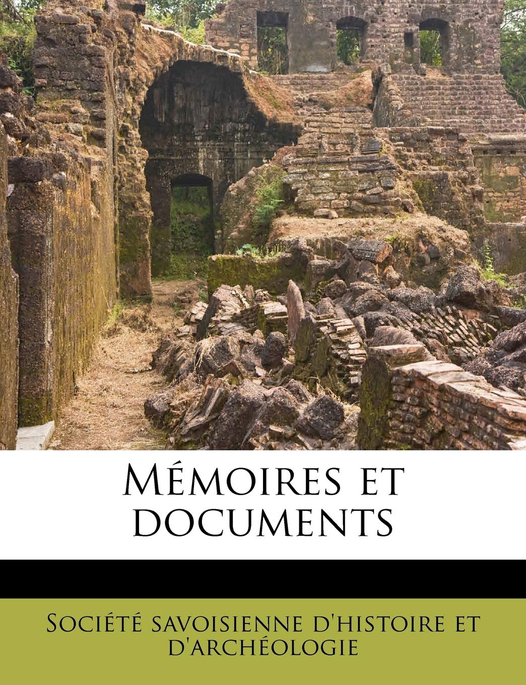 Mémoires et documents book