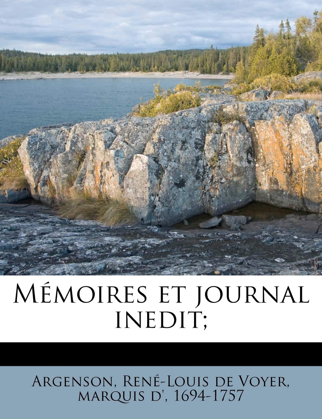 Mémoires Et Journal Inedit; book