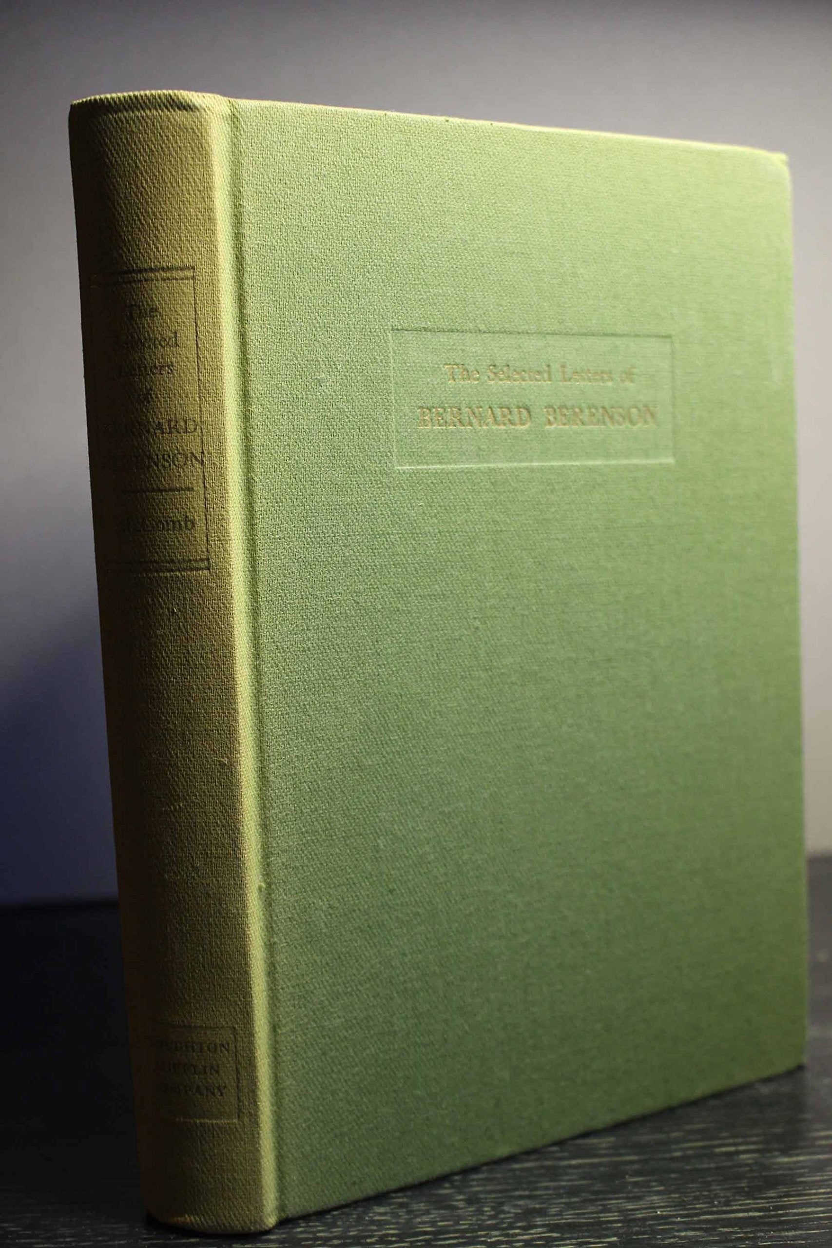 The selected letters of Bernard Berenson Books
