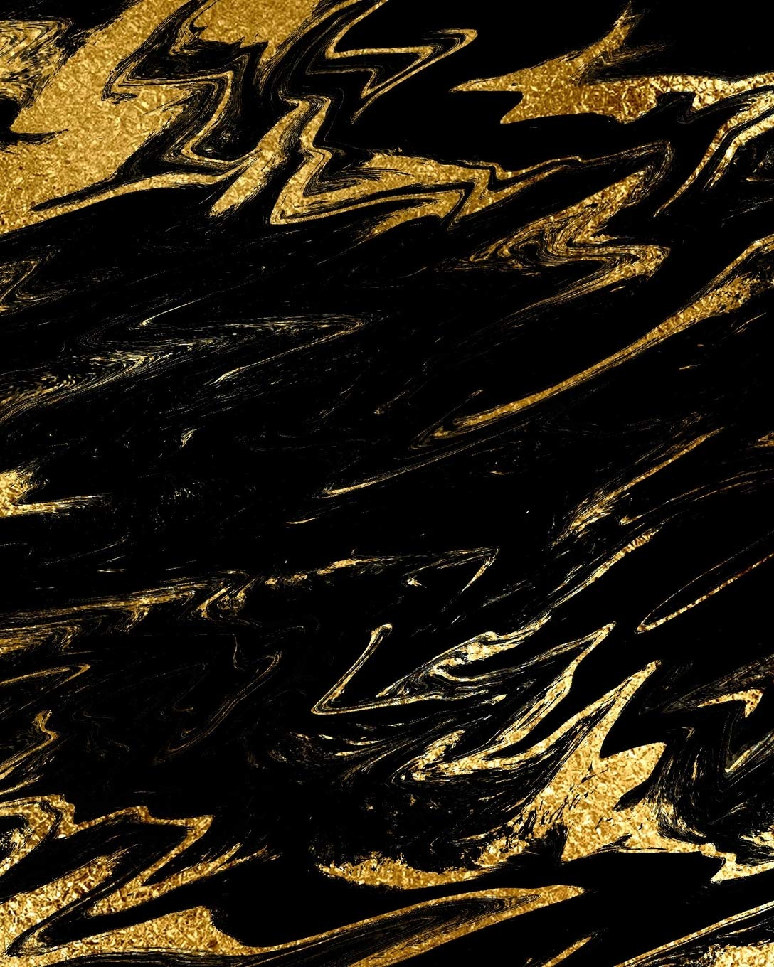 Black and Gold Marble Composition Notebook - Large Unruled Notebook - 8x10 Blank Notebook (Softcover Journal / Notebook / Sketchbook / Diary) (8x10 Blank Softcover Notebook, Band 131) Business, Finance & Career