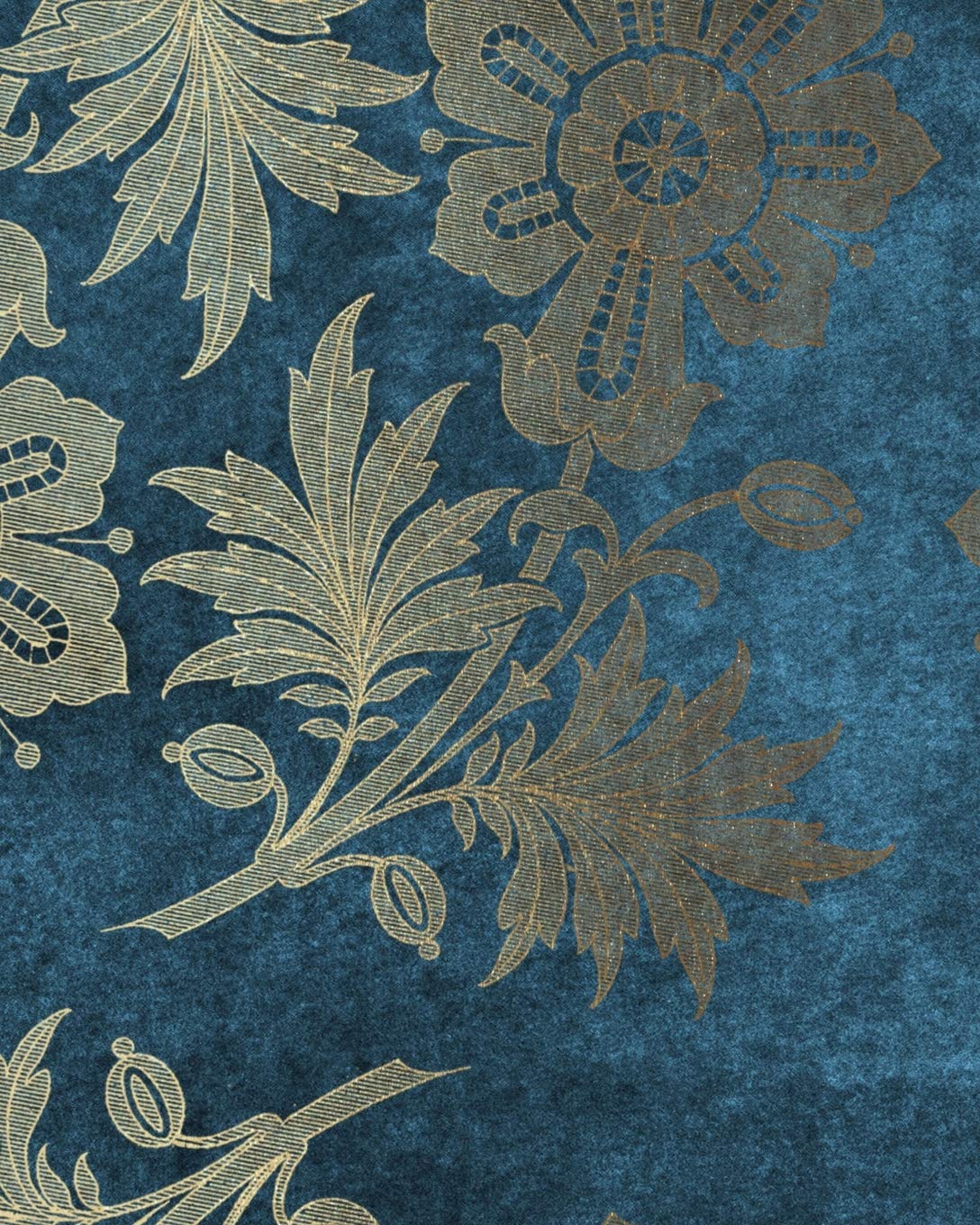 Blue Floral Velvet Composition Notebook - Large Ruled Notebook - 8x10 Lined Notebook (Softcover Journal / Notebook / Diary) (8x10 Lined Softcover Notebook, Band 132) Business, Finance & Career