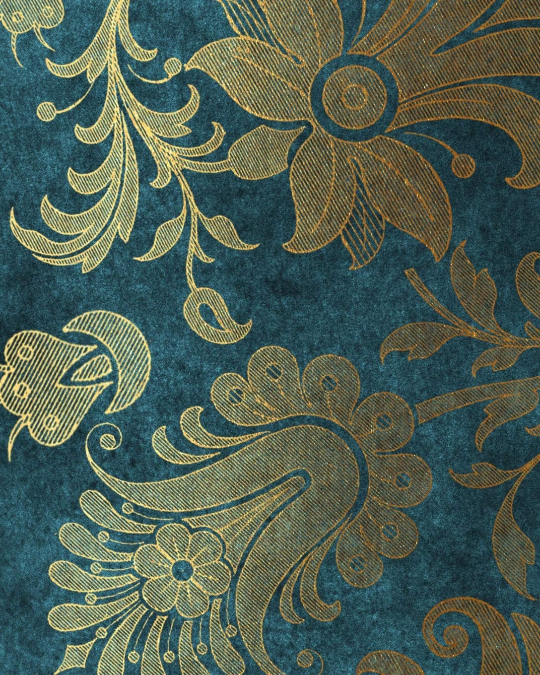 Blue Floral Velvet Composition Notebook - Large Ruled Notebook - 8x10 Lined Notebook (Softcover Journal / Notebook / Diary) (8x10 Lined Softcover Notebook, Band 132) Business, Finance & Career