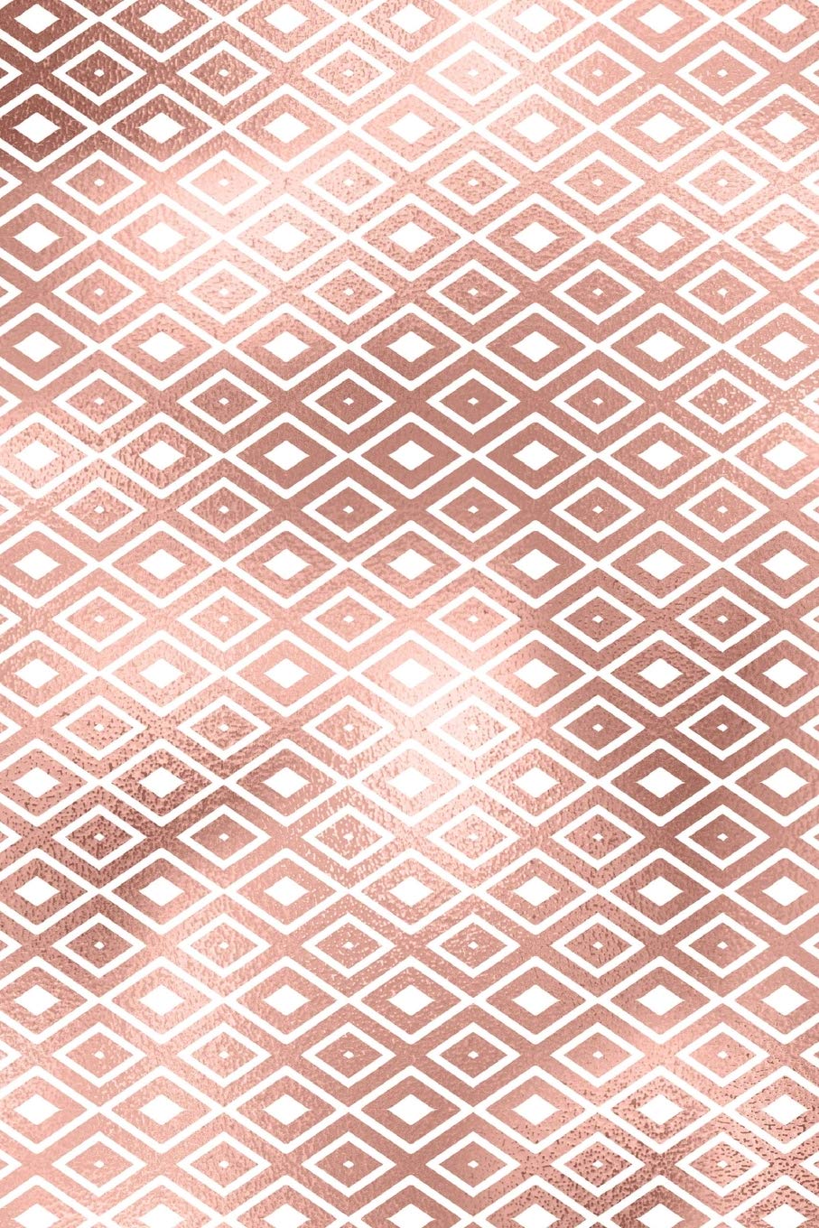 Rose Gold and Black Bohemian Composition Notebook - Small Unruled Notebook - 6x9 Blank Notebook (Softcover Journal / Notebook / Sketchbook / Diary) (6x9 Blank Softcover Notebook, Band 16) Business, Finance & Career