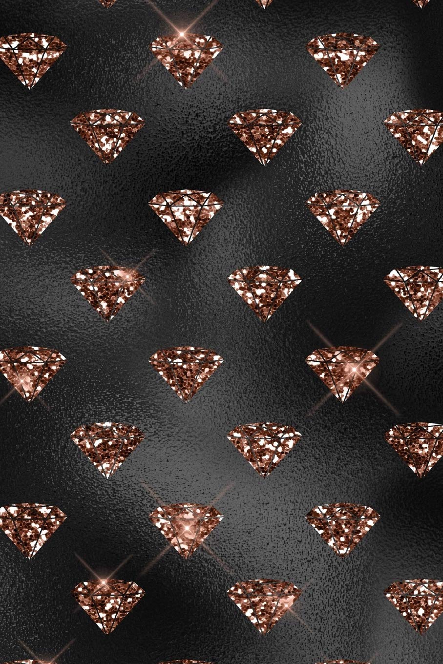 Rose Gold and Black Glam Composition Notebook - Small Unruled Notebook - 6x9 Blank Notebook (Softcover Journal / Notebook / Sketchbook / Diary) (6x9 Blank Softcover Notebook, Band 41) Business, Finance & Career