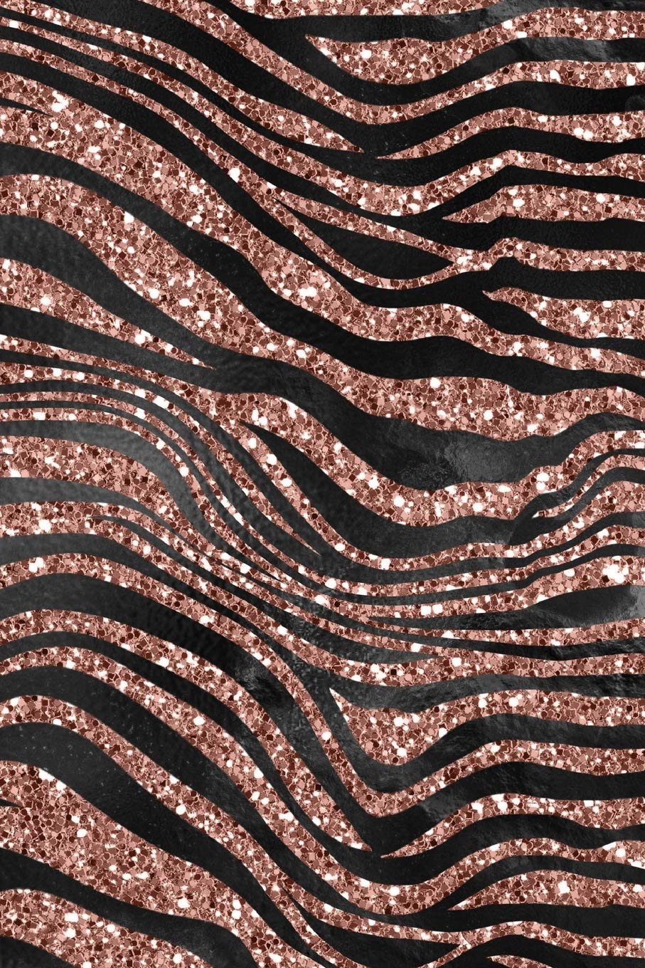Rose Gold and Black Glam Composition Notebook - Small Unruled Notebook - 6x9 Blank Notebook (Softcover Journal / Notebook / Sketchbook / Diary) (6x9 Blank Softcover Notebook, Band 41) Business, Finance & Career