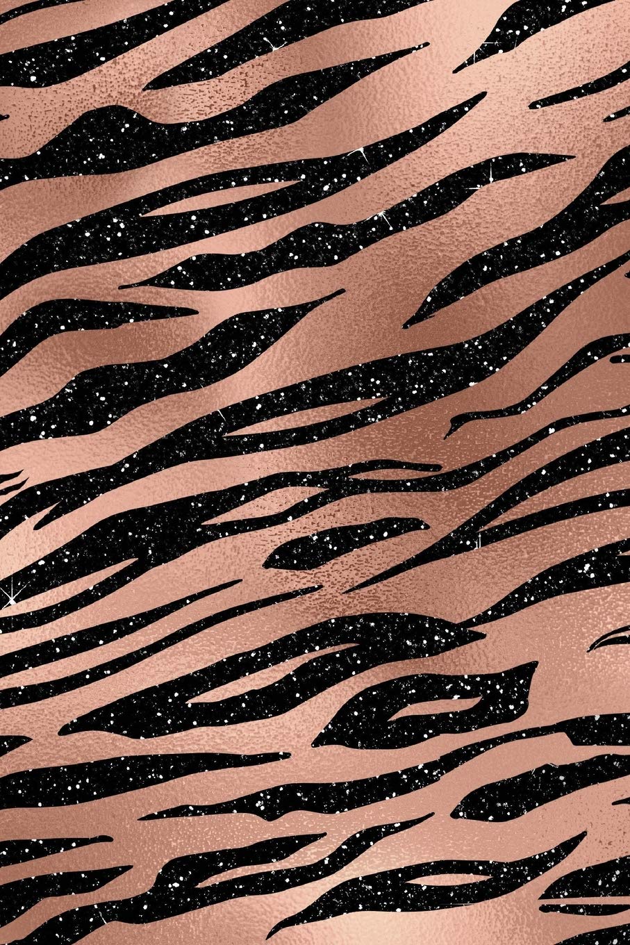 Rose Gold and Black Glam Composition Notebook - Small Unruled Notebook - 6x9 Blank Notebook (Softcover Journal / Notebook / Sketchbook / Diary) (6x9 Blank Softcover Notebook, Band 41) Business, Finance & Career