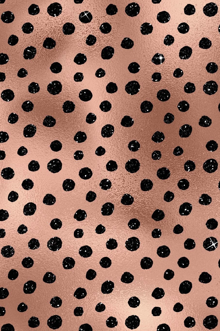 Rose Gold and Black Glam Composition Notebook - Small Unruled Notebook - 6x9 Blank Notebook (Softcover Journal / Notebook / Sketchbook / Diary) (6x9 Blank Softcover Notebook, Band 41) Business, Finance & Career