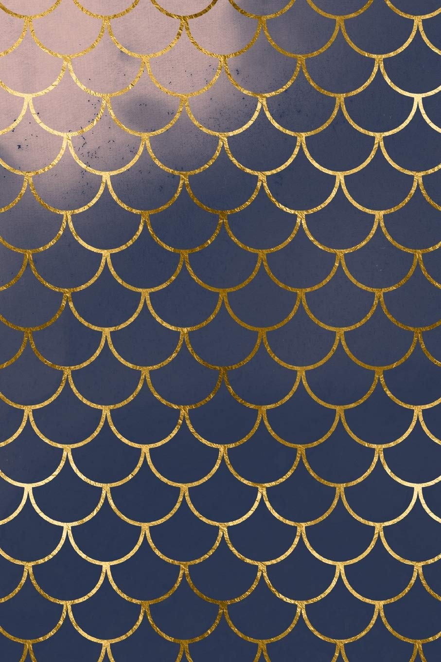 Blush and Navy Mermaid Scales Composition Notebook - Small Unruled Notebook - 6x9 Blank Notebook (Softcover Journal / Notebook / Sketchbook / Diary) (6x9 Blank Softcover Notebook, Band 61) Business, Finance & Career