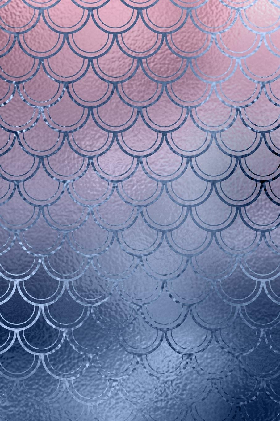 Blush and Navy Mermaid Scales Composition Notebook - Small Unruled Notebook - 6x9 Blank Notebook (Softcover Journal / Notebook / Sketchbook / Diary) (6x9 Blank Softcover Notebook, Band 61) Business, Finance & Career