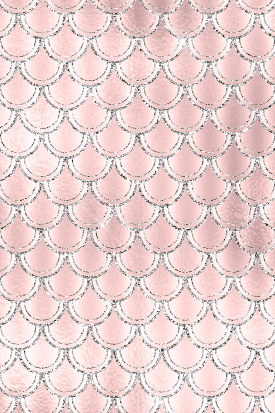 Blush and Navy Mermaid Scales Composition Notebook - Small Unruled Notebook - 6x9 Blank Notebook (Softcover Journal / Notebook / Sketchbook / Diary) (6x9 Blank Softcover Notebook, Band 61) Business, Finance & Career