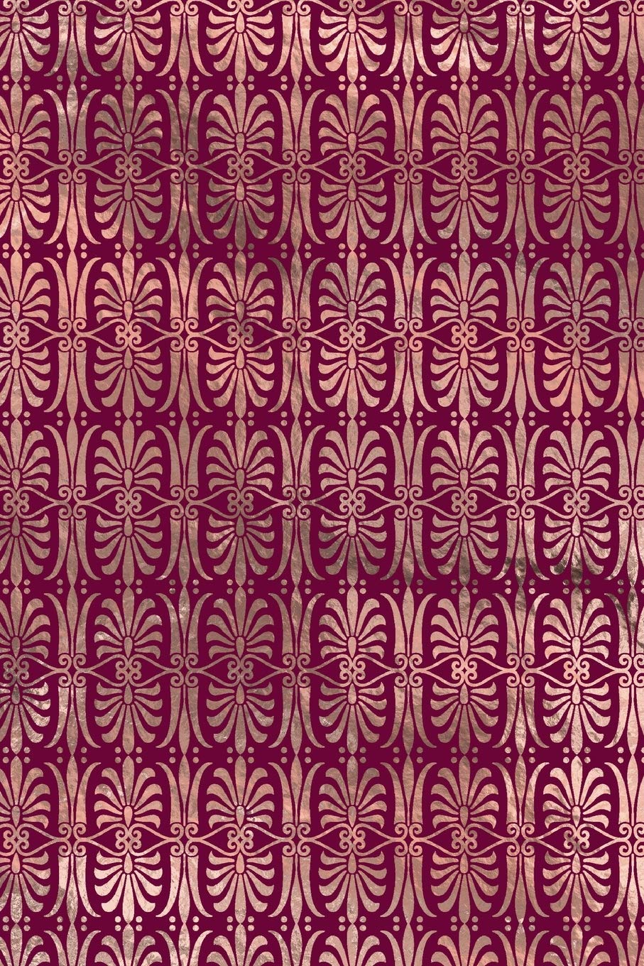 Rose Gold and Burgundy Composition Notebook - Small Unruled Notebook - 6x9 Blank Notebook (Softcover Journal / Notebook / Sketchbook / Diary) (6x9 Blank Softcover Notebook, Band 83) Business, Finance & Career