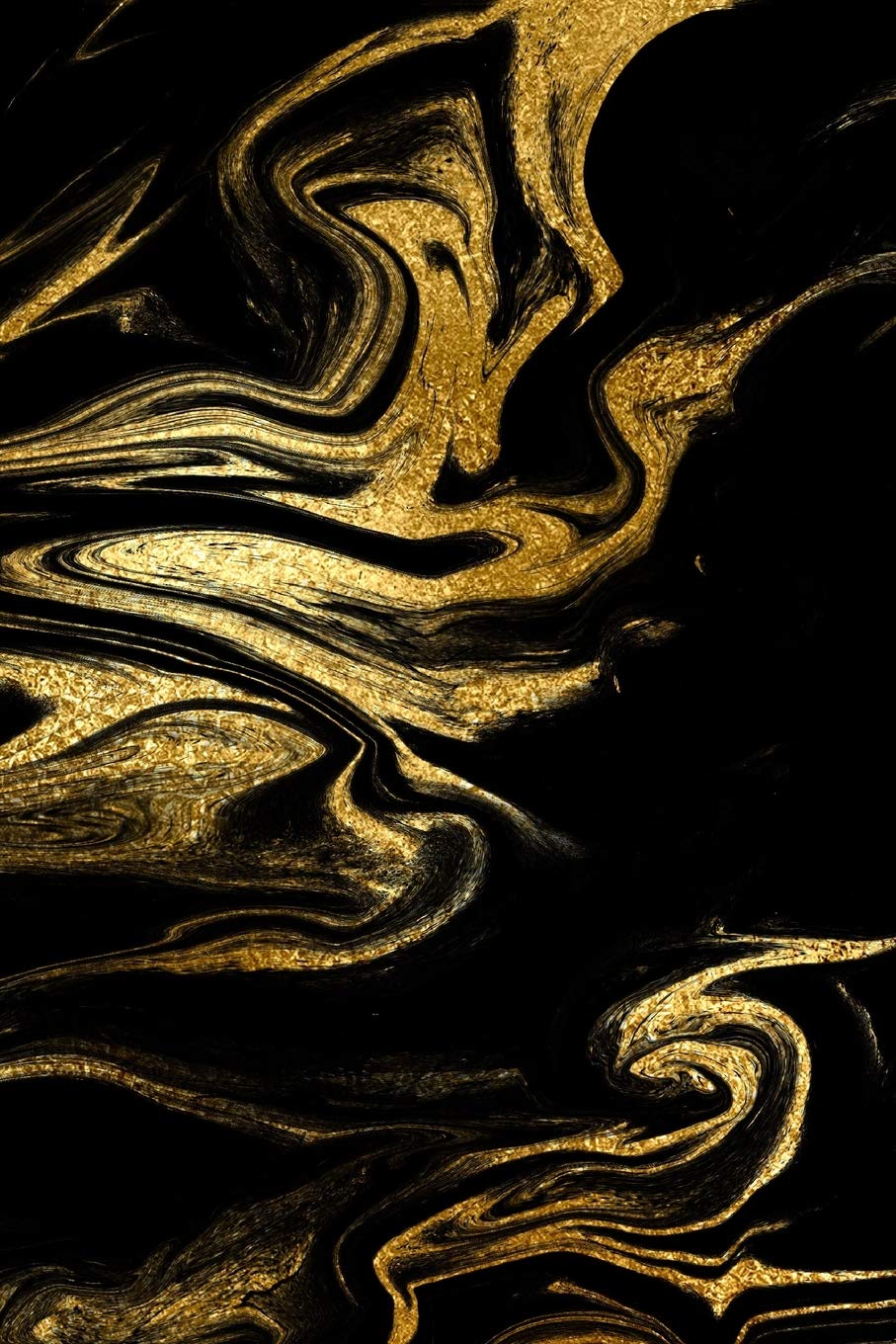 Black and Gold Marble Composition Notebook - Small Unruled Notebook - 6x9 Blank Notebook (Softcover Journal / Notebook / Sketchbook / Diary) (6x9 Blank Softcover Notebook, Band 131) Business, Finance & Career