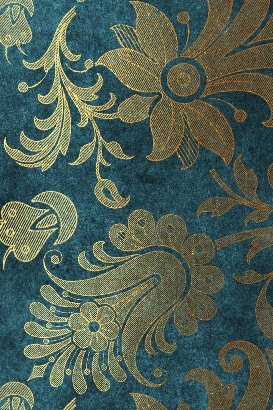 Blue Floral Velvet Composition Notebook - Small Unruled Notebook - 6x9 Blank Notebook (Softcover Journal / Notebook / Sketchbook / Diary) (6x9 Blank Softcover Notebook, Band 133) Business, Finance & Career