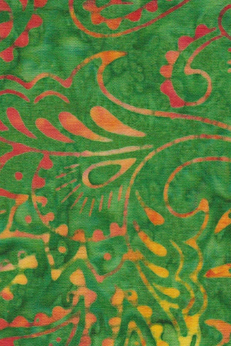 Green Jungle Batik Composition Notebook - Small Unruled Notebook - 6x9 Blank Notebook (Softcover Journal / Notebook / Sketchbook / Diary) (6x9 Blank Softcover Notebook, Band 244) Business, Finance & Career