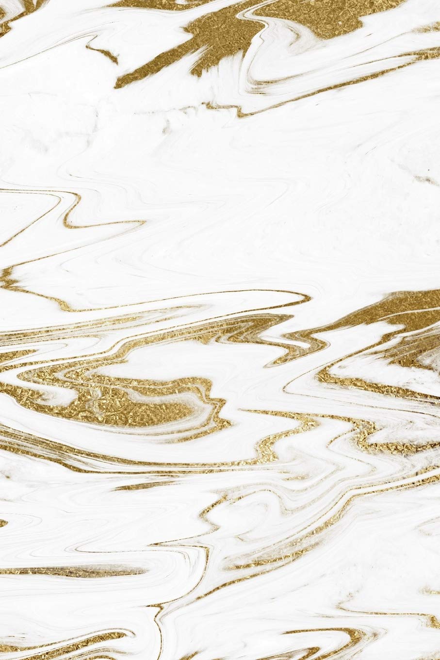 Liquid Gold Marble Composition Notebook - Small Unruled Notebook - 6x9 Blank Notebook (Softcover Journal / Notebook / Sketchbook / Diary) (6x9 Blank Softcover Notebook, Band 252) Business, Finance & Career