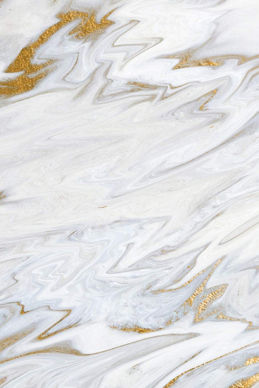 Liquid Gold Marble Composition Notebook - Small Unruled Notebook - 6x9 Blank Notebook (Softcover Journal / Notebook / Sketchbook / Diary) (6x9 Blank Softcover Notebook, Band 252) Business, Finance & Career
