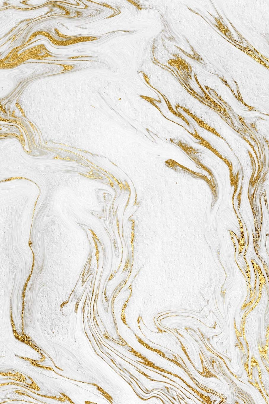 Liquid Gold Marble Composition Notebook - Small Unruled Notebook - 6x9 Blank Notebook (Softcover Journal / Notebook / Sketchbook / Diary) (6x9 Blank Softcover Notebook, Band 252) Business, Finance & Career