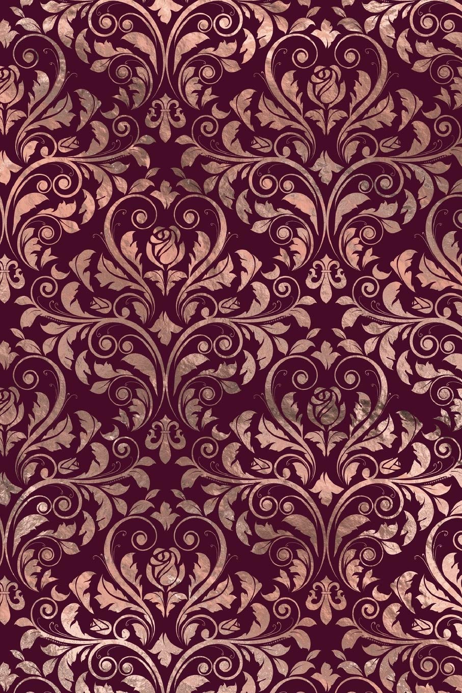Rose Gold and Burgundy Composition Notebook - Small Ruled Notebook - 6x9 Lined Notebook (Softcover Journal / Notebook / Diary) (6x9 Lined Softcover Notebook, Band 79) Business, Finance & Career