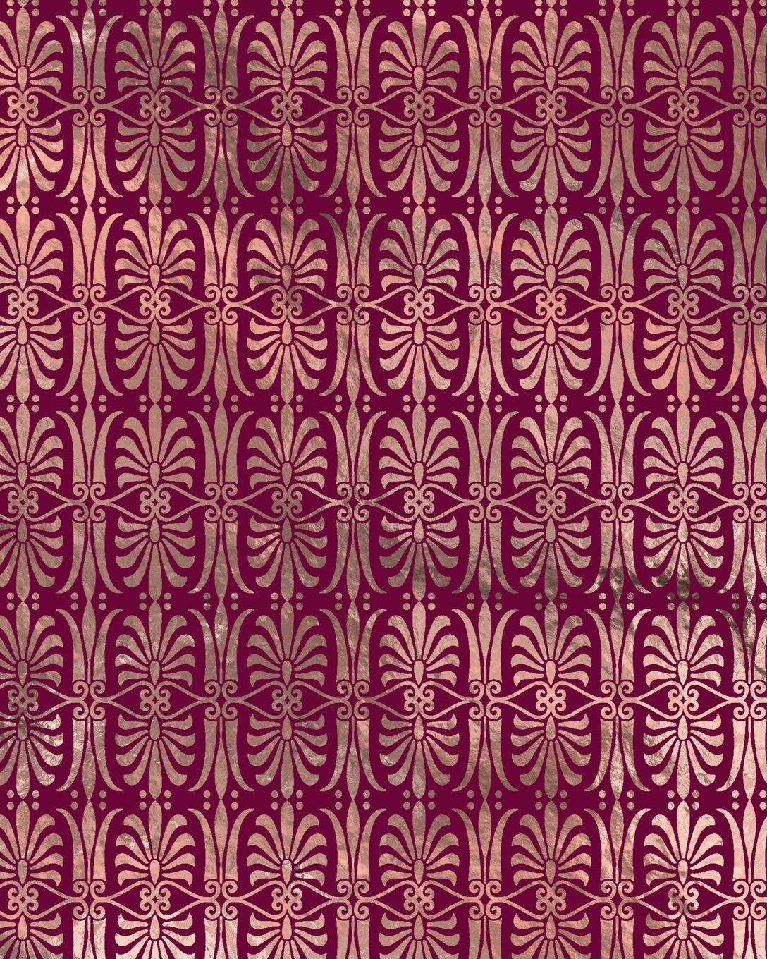 Rose Gold and Burgundy Composition Notebook - Large Unruled Notebook - 8x10 Blank Notebook (Softcover Journal / Notebook / Sketchbook / Diary) (8x10 Blank Softcover Notebook, Band 89) Business, Finance & Career
