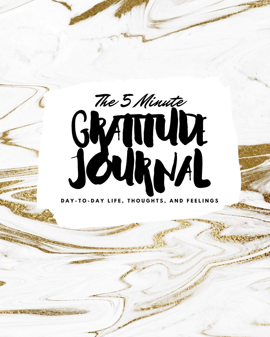 The 5 Minute Gratitude Journal: Day-To-Day Life, Thoughts, and Feelings (8x10 Softcover Journal) (8x10 Gratitude Journal) Business, Finance & Career