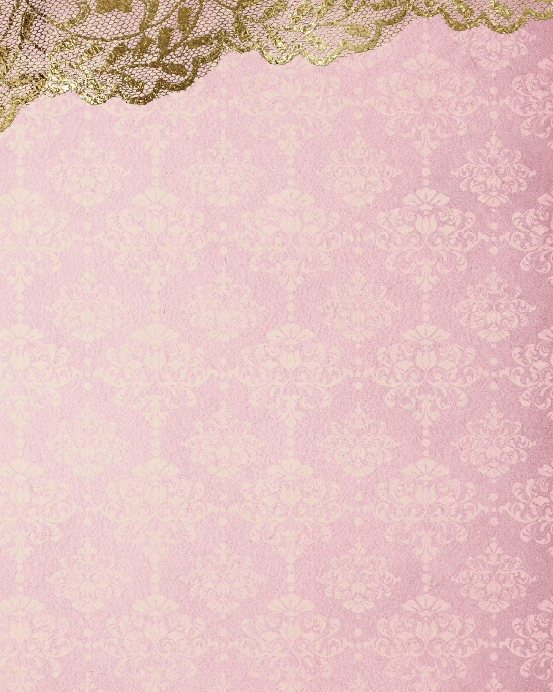 Pink and Gold Lace Composition Notebook - Large Ruled Notebook - 8x10 Lined Notebook (Softcover Journal / Notebook / Diary) (8x10 Lined Softcover Notebook, Band 409) Business, Finance & Career