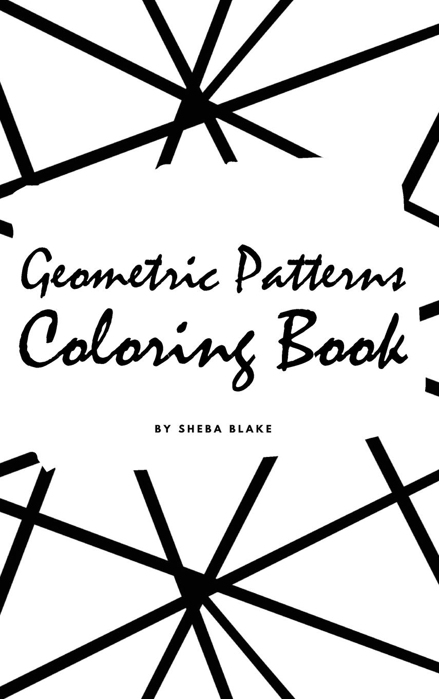 Geometric Patterns Coloring Book for Adults (Small Hardcover Adult Coloring Book) Film, Art & Culture