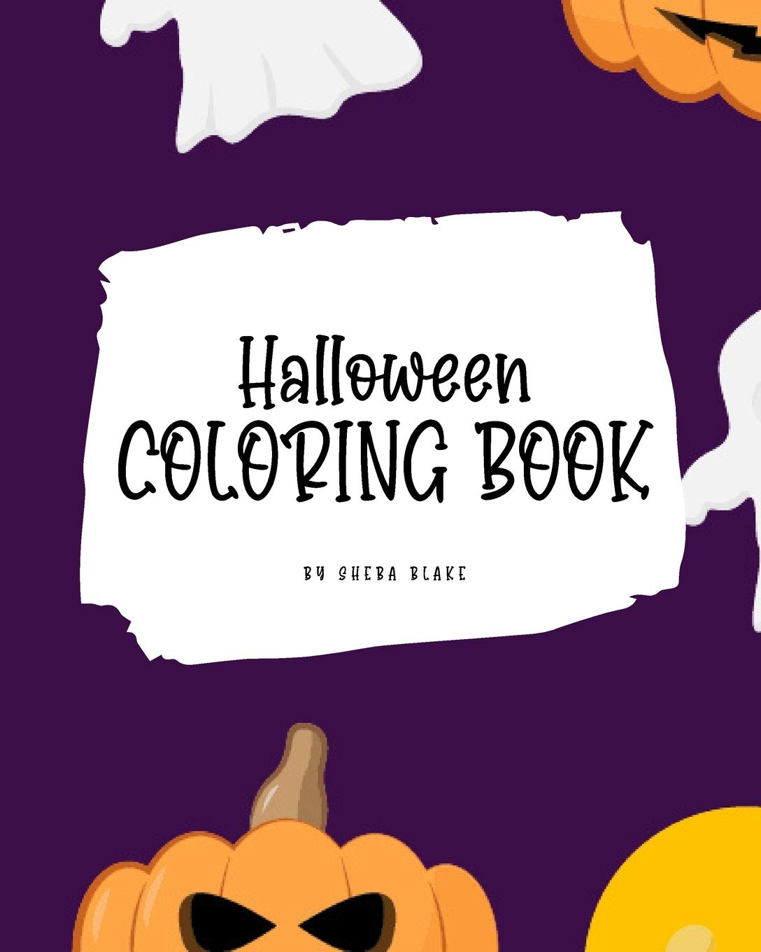 Halloween Coloring Book for Kids (8x10 Coloring Book / Activity Book) Tiptoi & Games