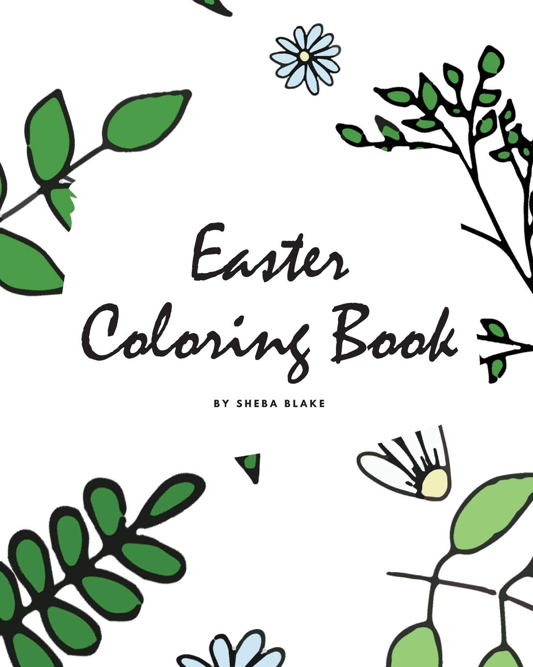 Easter Coloring Book for Children (8x10 Coloring Book / Activity Book) Tiptoi & Games