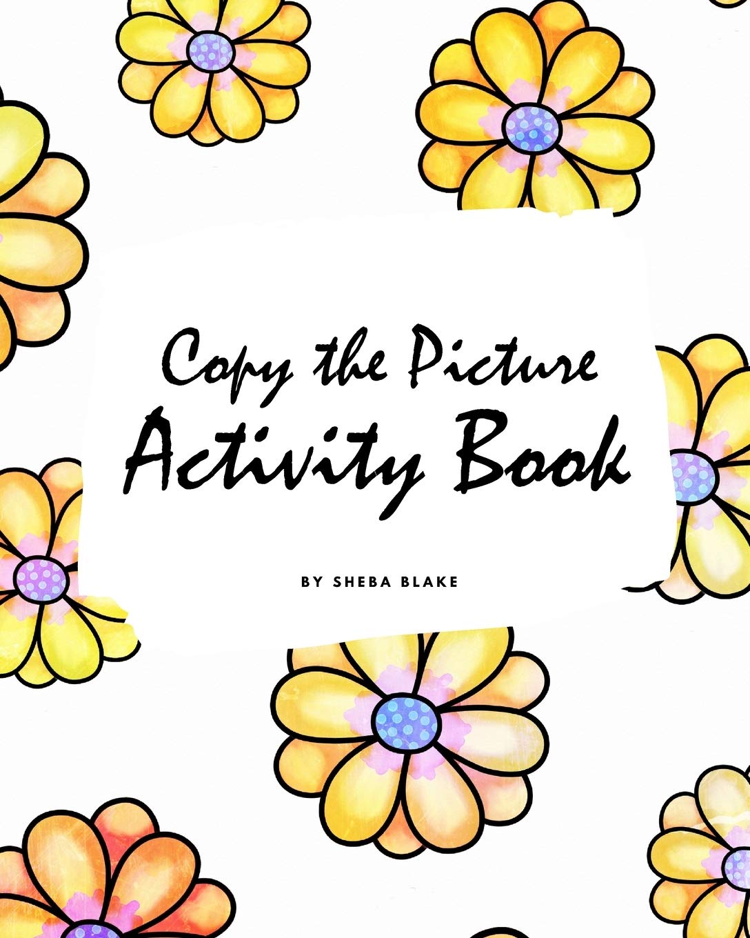 Copy the Picture Activity Book for Children (8x10 Coloring Book / Activity Book) Tiptoi & Games