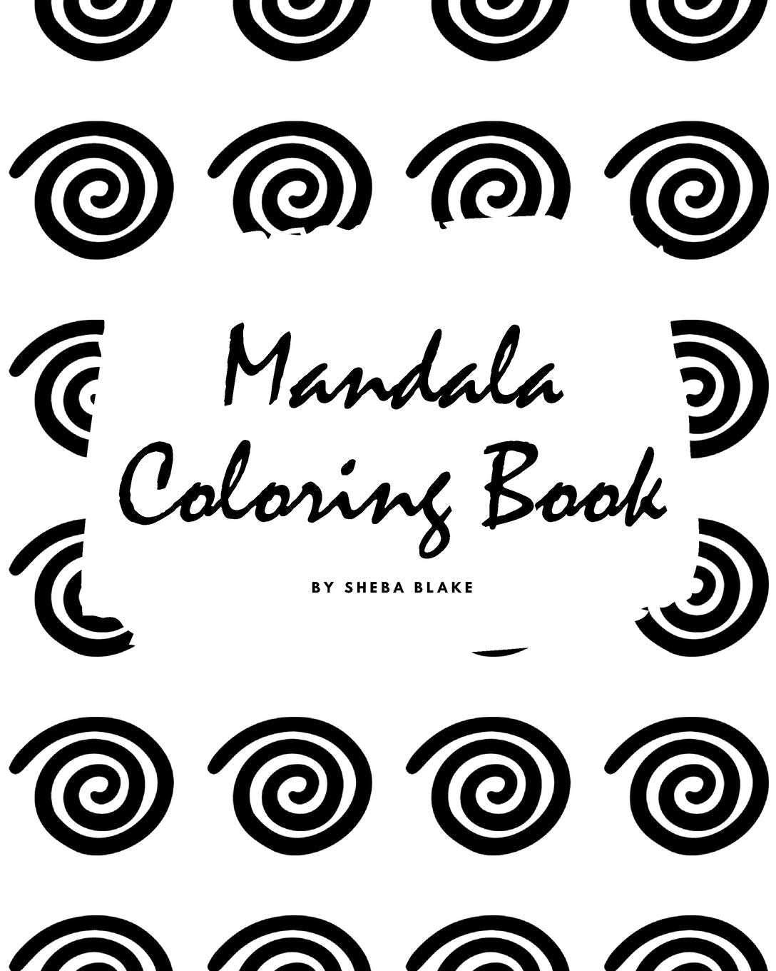 Mandala Coloring Book for Children (8x10 Coloring Book / Activity Book) Tiptoi & Games
