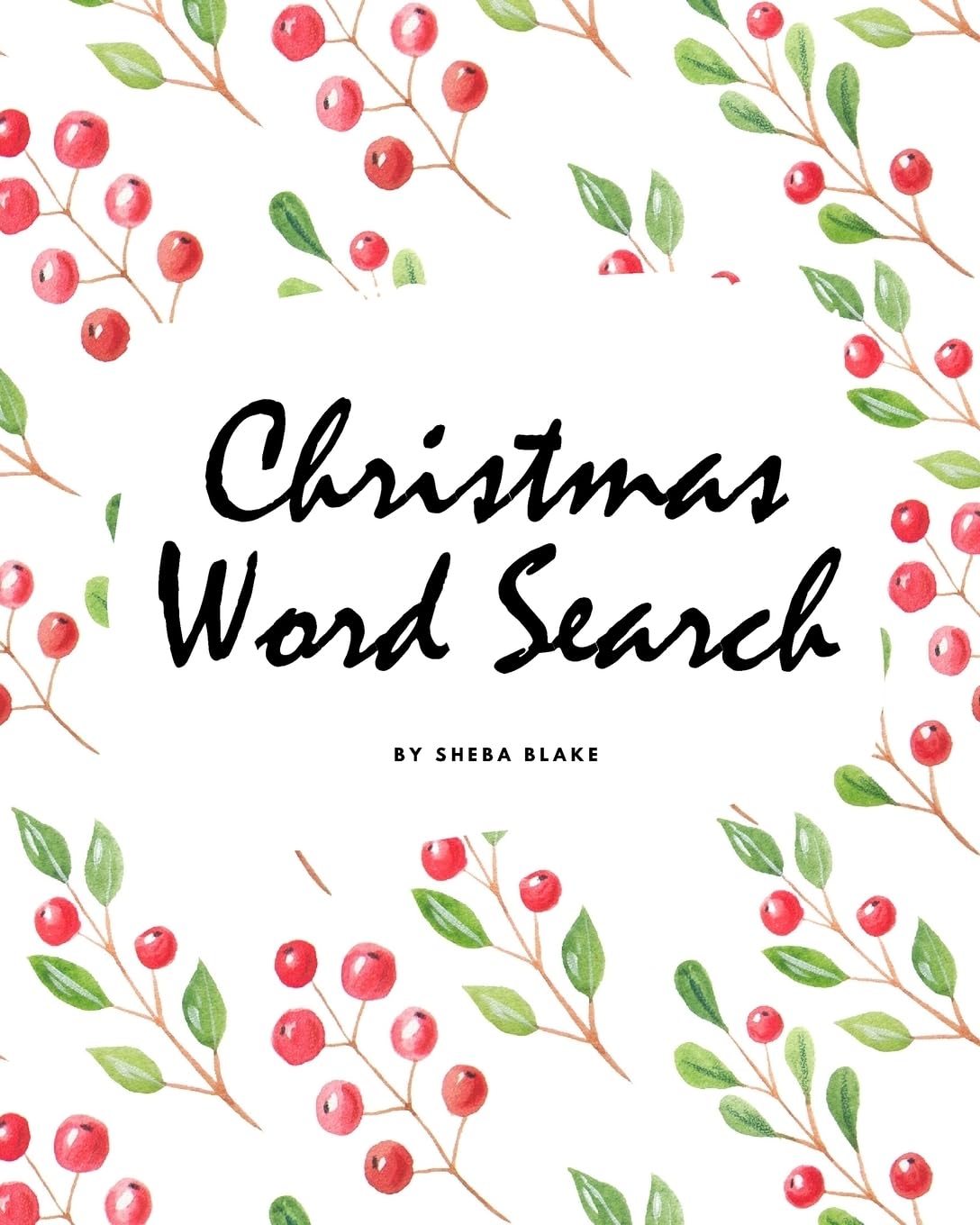 Christmas Word Search Puzzle Book (8x10 Puzzle Book / Activity Book) Young adult books