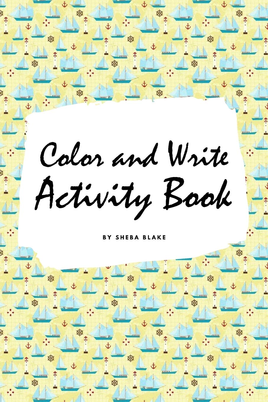 Color and Write (1-20) Activity Book for Children (6x9 Coloring Book / Activity Book) Tiptoi & Games
