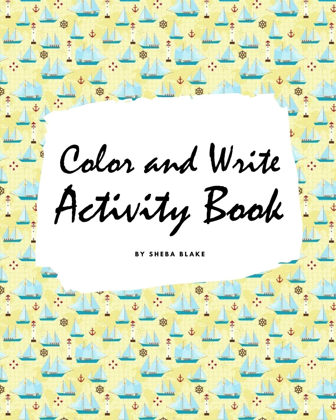 Color and Write (1-20) Activity Book for Children (8x10 Coloring Book / Activity Book) Tiptoi & Games
