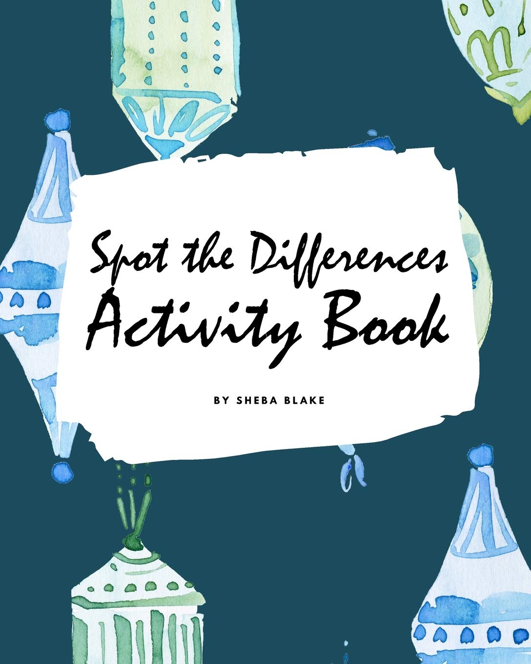 Spot the Differences Christmas Activity Book for Children (8x10 Coloring Book / Activity Book) Tiptoi & Games