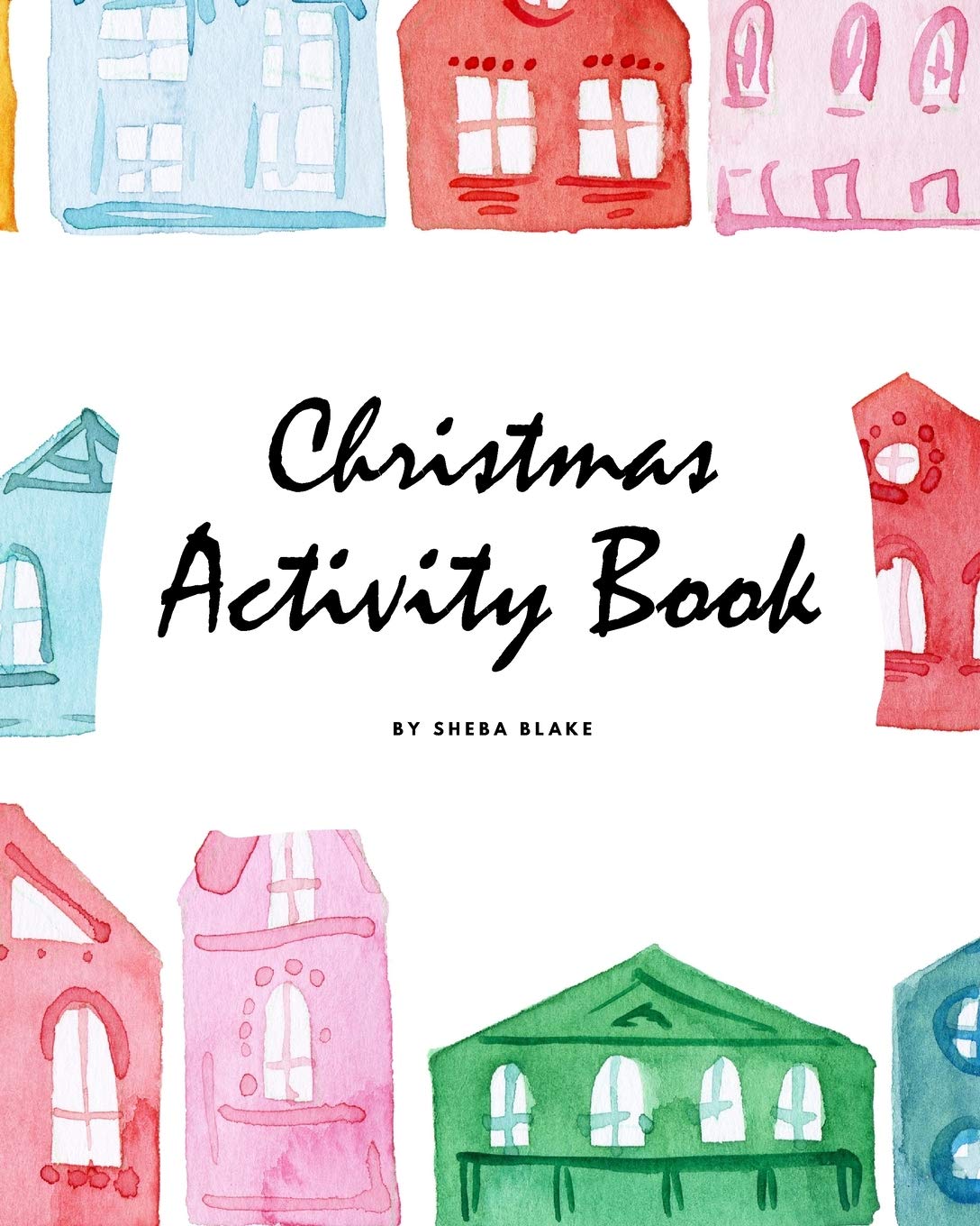 Christmas Activity Book for Children (8x10 Coloring Book / Activity Book) Tiptoi & Games