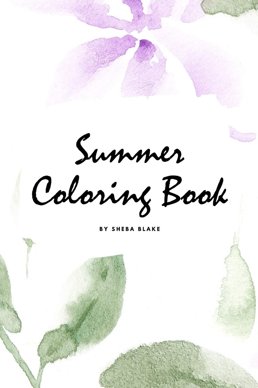 Summer Coloring Book for Young Adults and Teens (6x9 Coloring Book / Activity Book) Young adult books