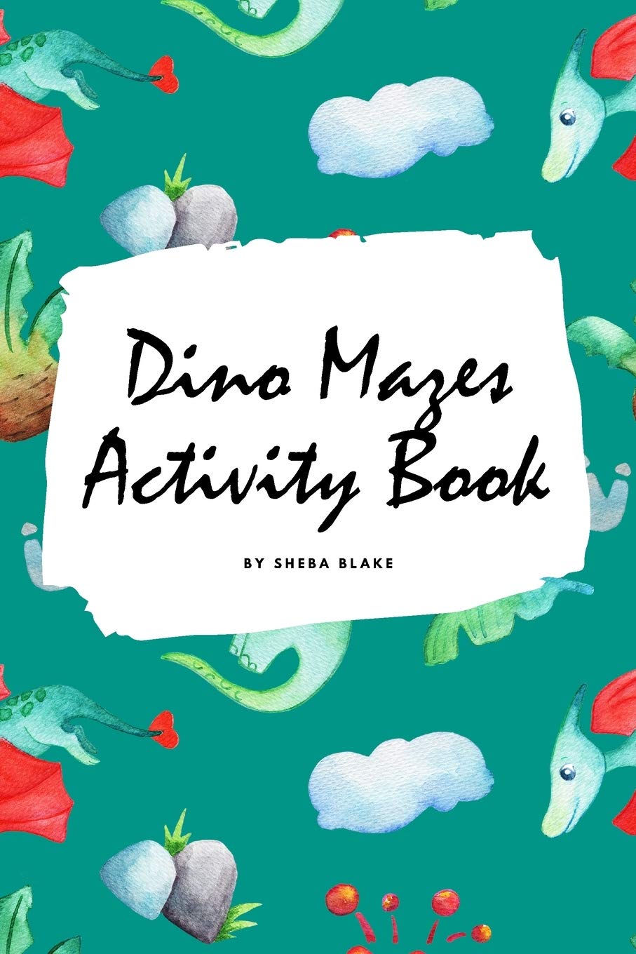 Baby Dinosaur Mazes Activity Book for Children (6x9 Puzzle Book / Activity Book) Tiptoi & Games