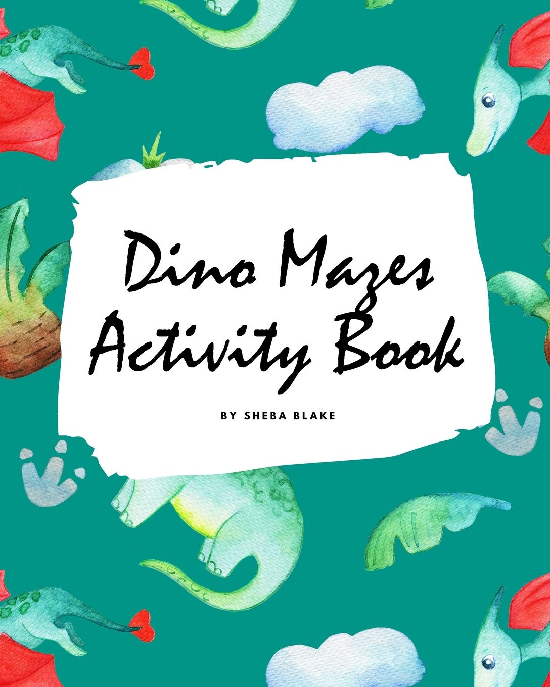Baby Dinosaur Mazes Activity Book for Children (8x10 Puzzle Book / Activity Book) Tiptoi & Games