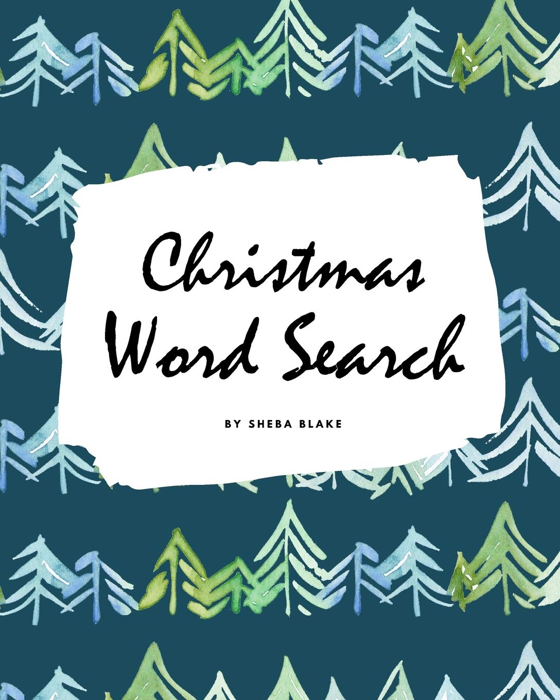 Christmas Word Search Puzzle Book - Easy Level (8x10 Puzzle Book / Activity Book) Young adult books