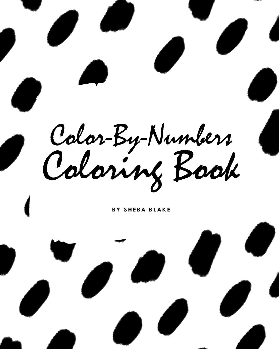 Color-By-Numbers Coloring Book for Children (8x10 Coloring Book / Activity Book) Tiptoi & Games