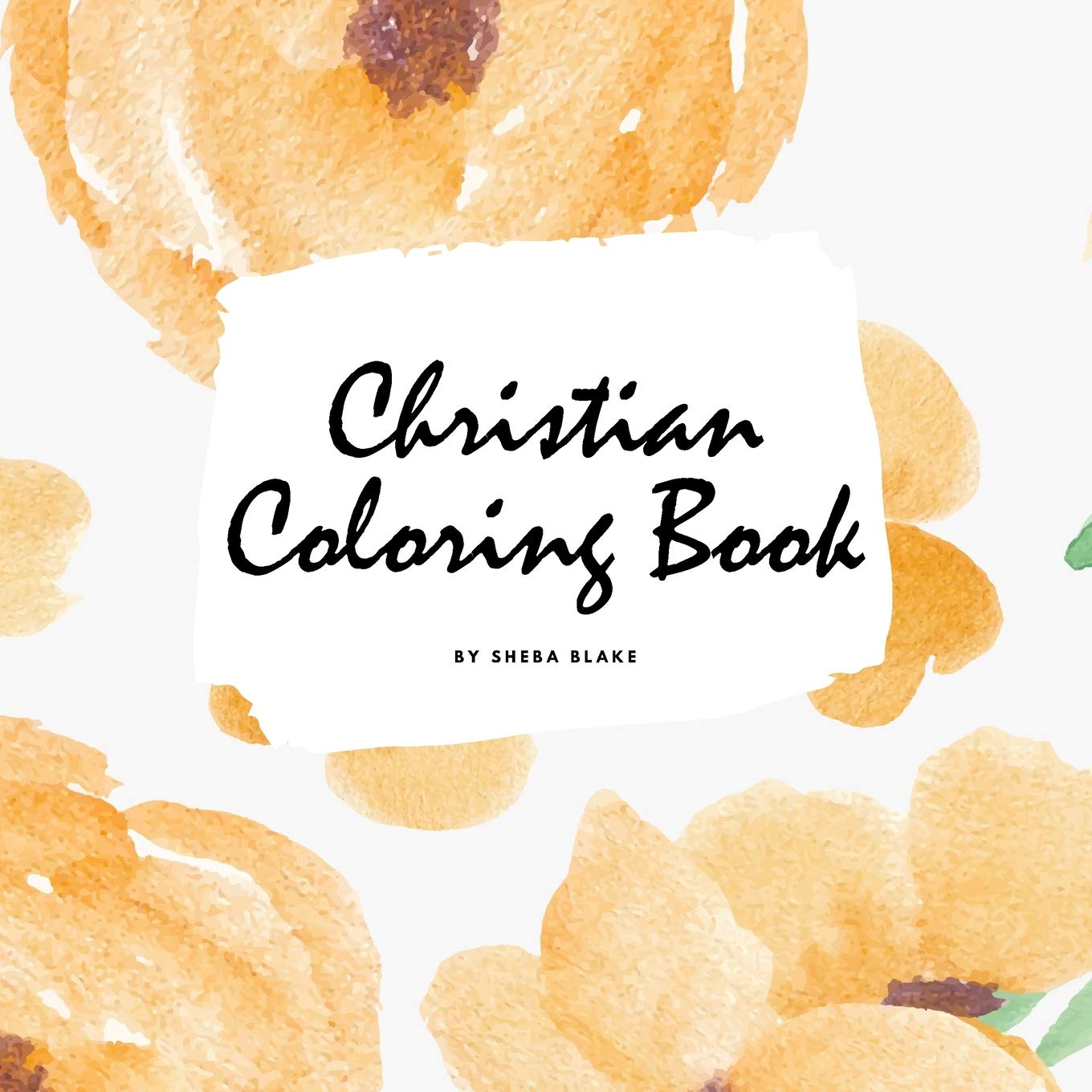 Christian Coloring Book for Adults (8.5x8.5 Coloring Book / Activity Book) Film, Art & Culture