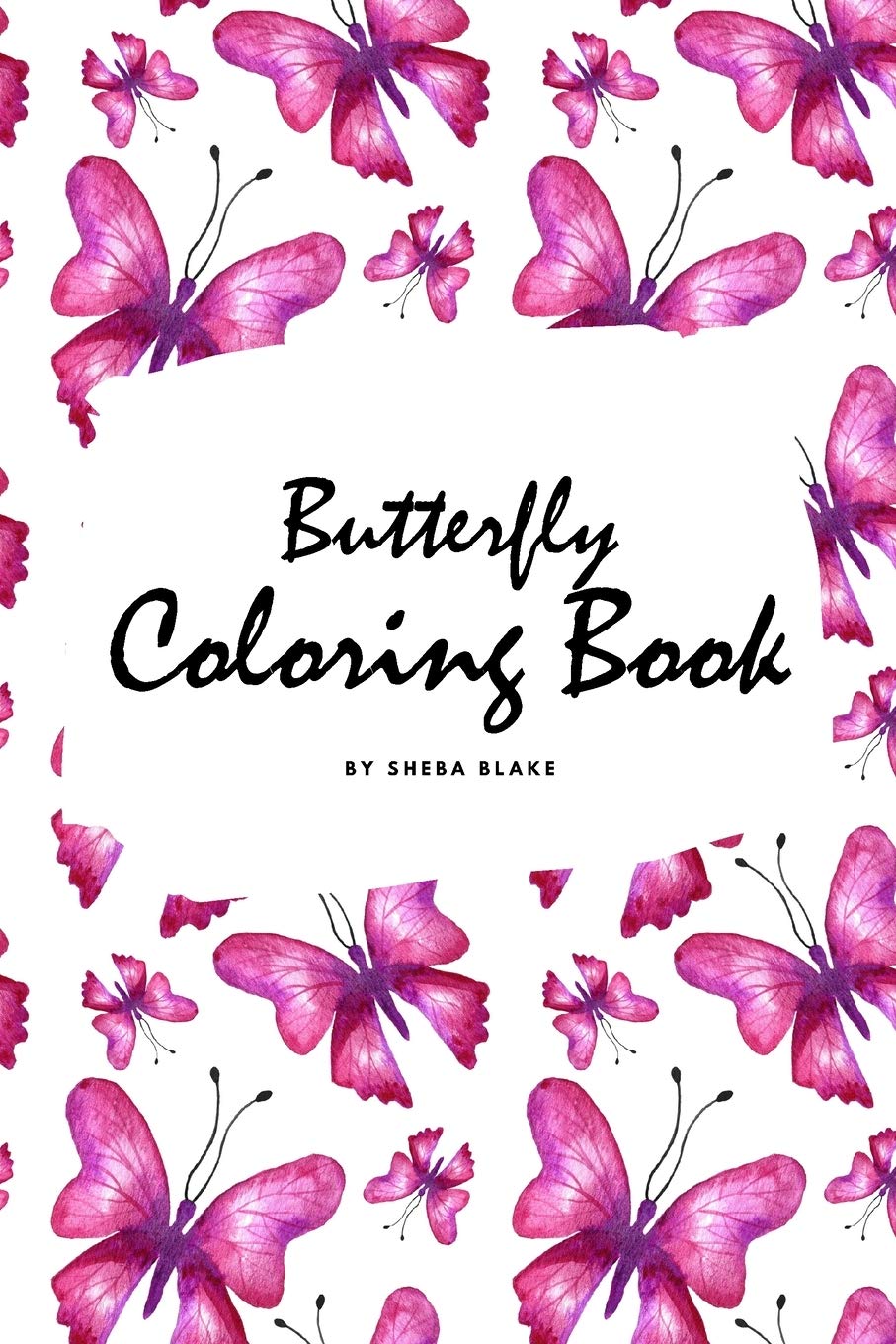 Butterfly Coloring Book for Teens and Young Adults (6x9 Coloring Book / Activity Book) Young adult books