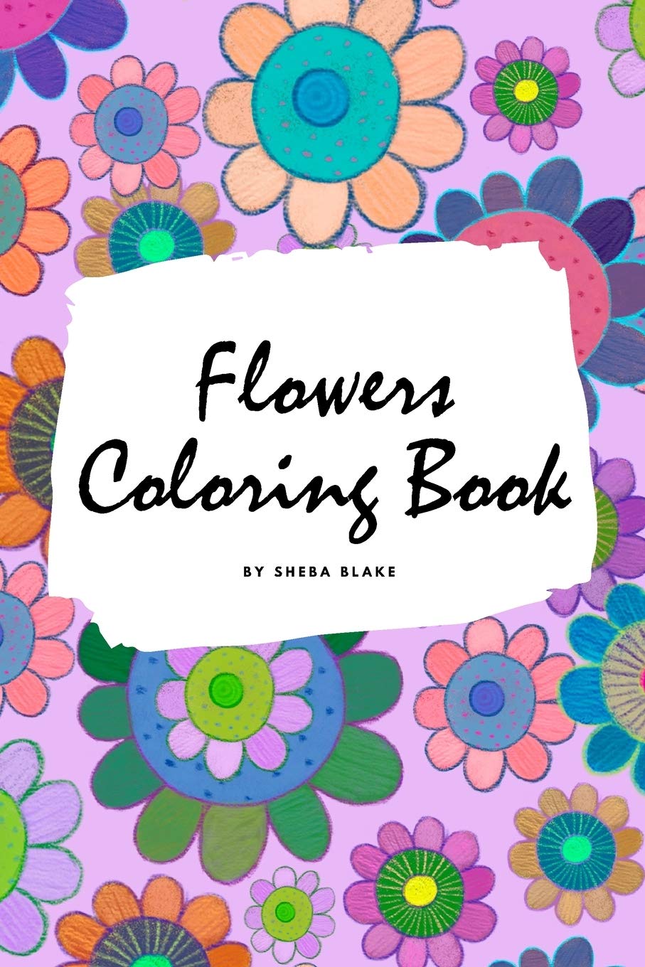 Flowers Coloring Book for Children (6x9 Coloring Book / Activity Book) Tiptoi & Games