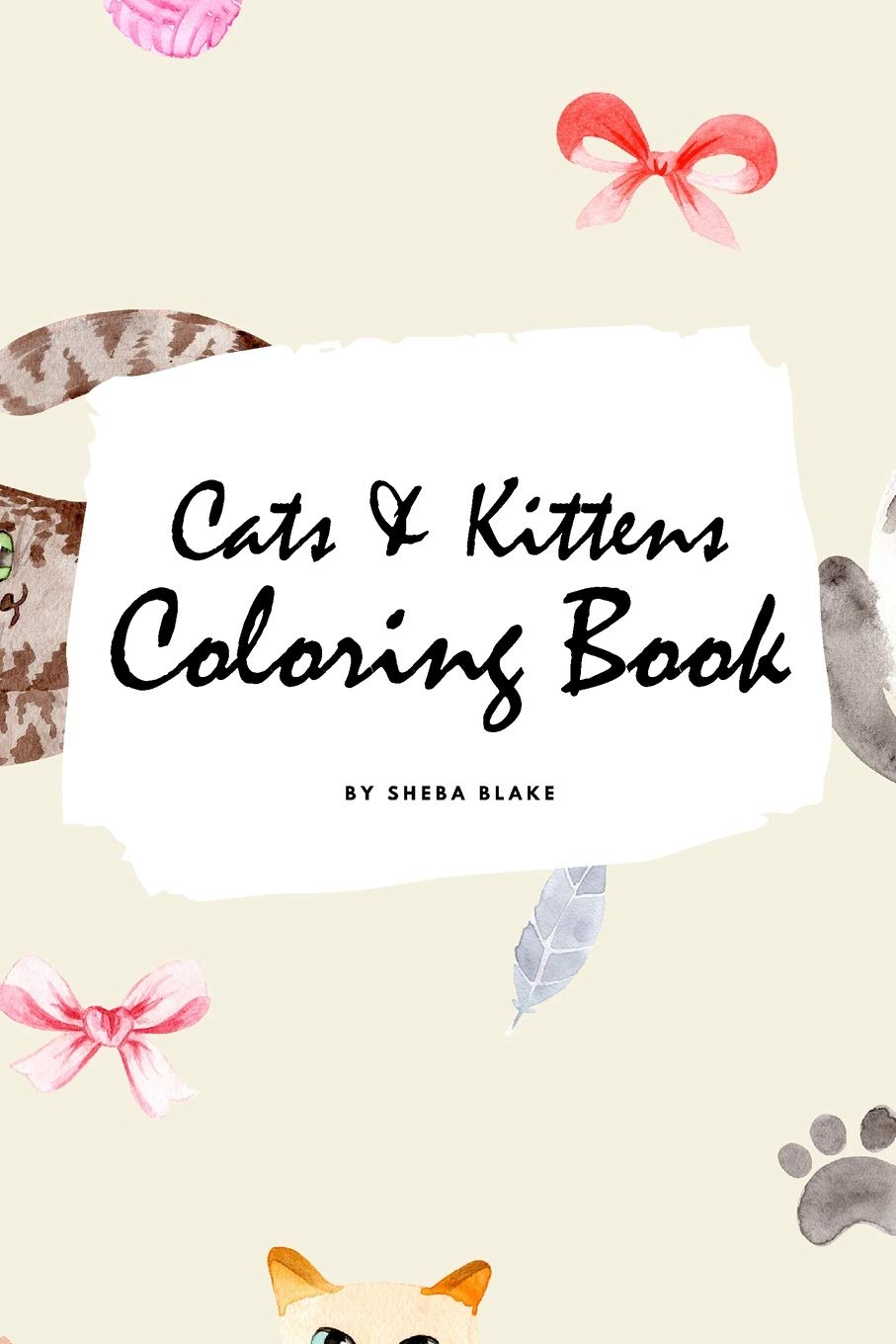 Cute Cats and Kittens Coloring Book for Children (6x9 Coloring Book / Activity Book) Tiptoi & Games