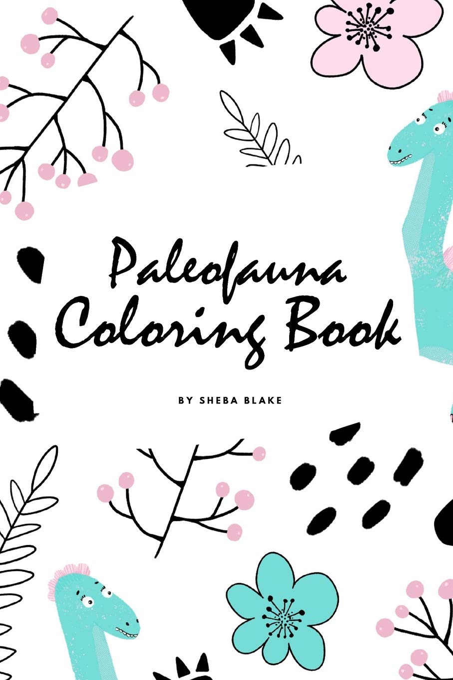 Paleofauna Coloring Book for Children (6x9 Coloring Book / Activity Book) Tiptoi & Games