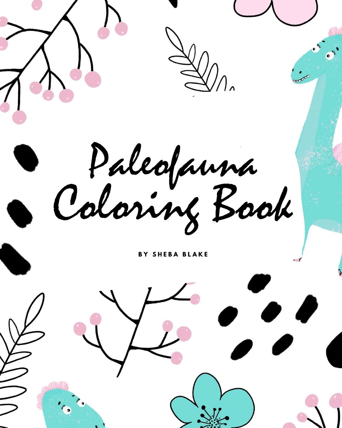 Paleofauna Coloring Book for Children (8x10 Coloring Book / Activity Book) Tiptoi & Games