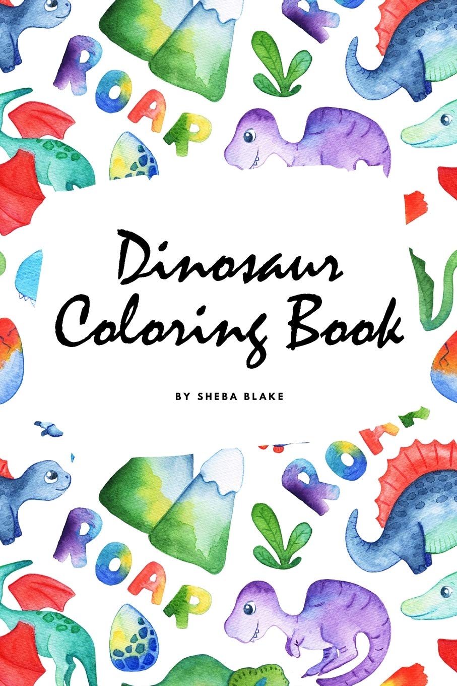 The Scientifically Accurate Dinosaur Coloring Book for Children (6x9 Coloring Book / Activity Book) Tiptoi & Games