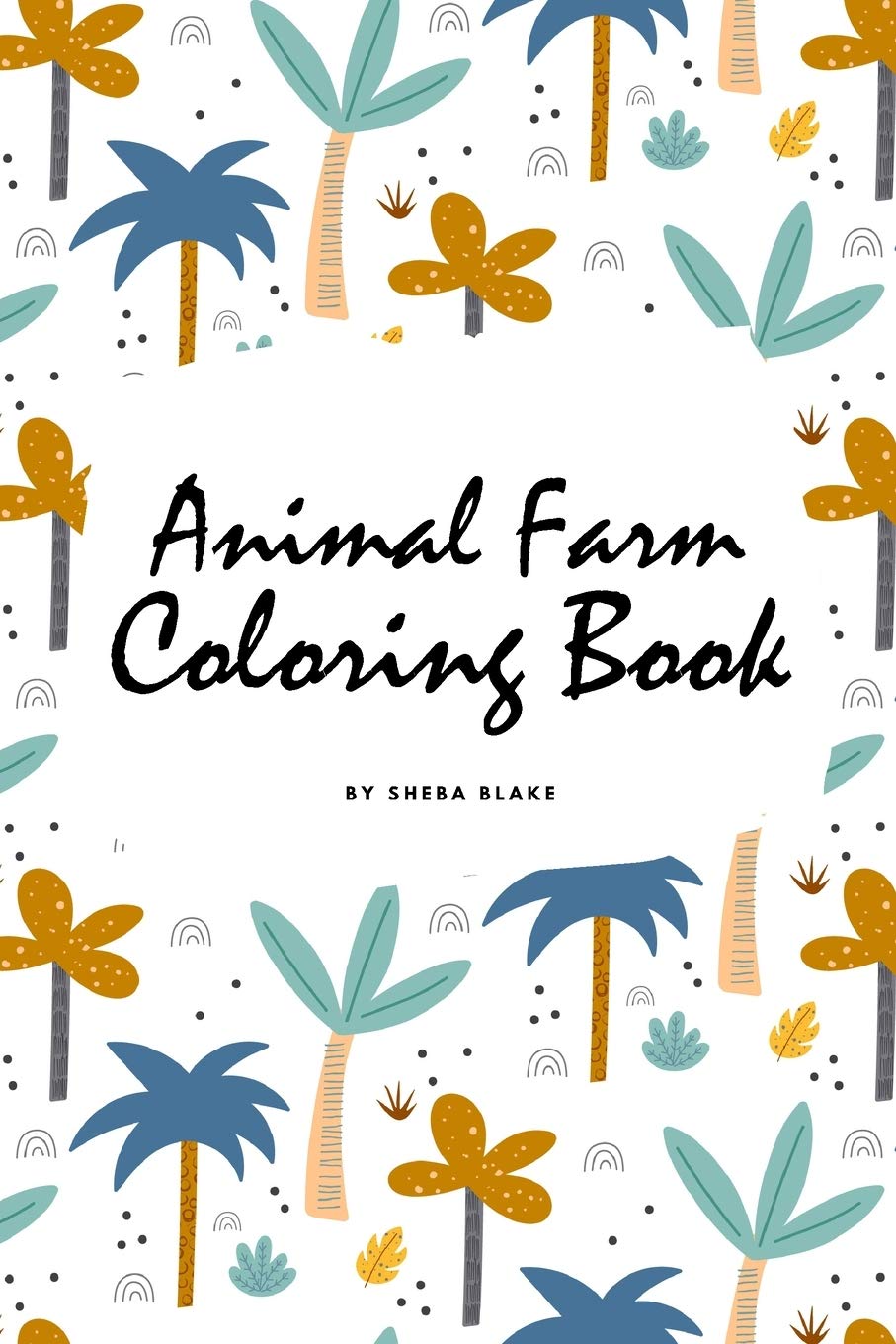 Animal Farm Coloring Book for Children (6x9 Coloring Book / Activity Book) Tiptoi & Games