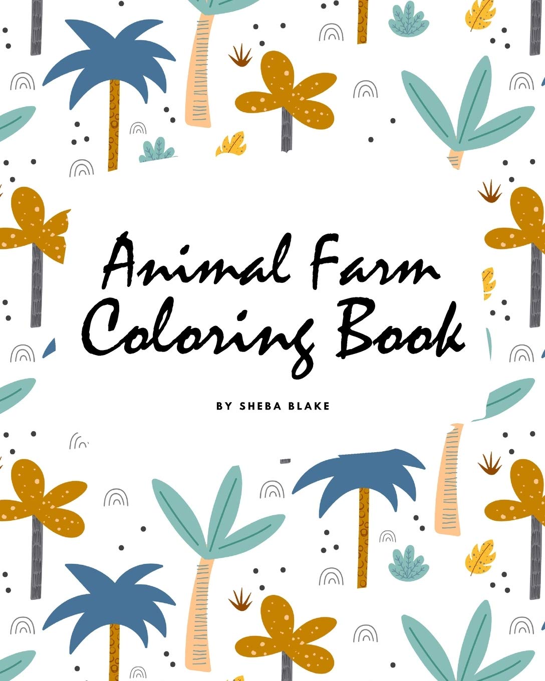 Animal Farm Coloring Book for Children (8x10 Coloring Book / Activity Book) Tiptoi & Games
